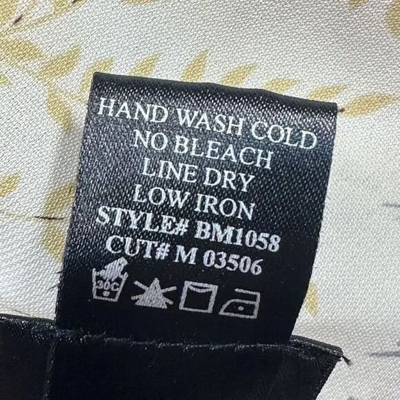 Vintage Y2K 90s Tailor B. Moss Pencil Skirt Women 8 Cream Background Made in USA - Picture 7 of 8